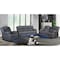 Global Furniture Usa U7068 GREY 10 POWER RECLINING SOFA/POWER CONSOLE RECLINING LOVESEAT WITH LED 6430 - alternate 1